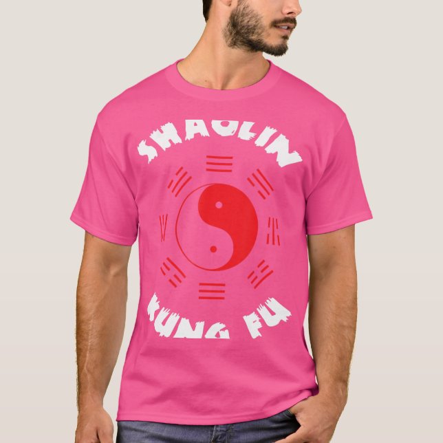 Shaolin Kung fu T Shirt (Framsida)