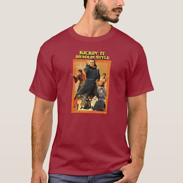 Shaolin kung fu tee (Framsida)