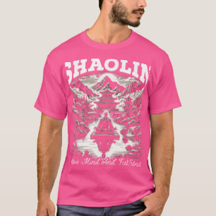 Shaolin Munk Martial Artist Kung fu Fighting Marti T Shirt