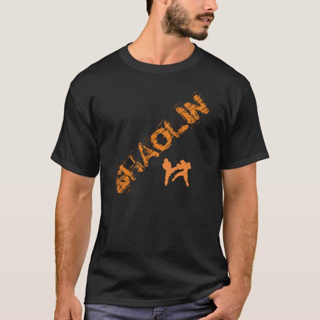 Shaolin tshirt tee shirt (Framsida)