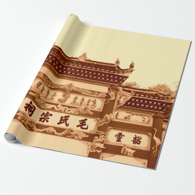 Shaoshan, 12 april: Mao ancestral hall byggande e Presentpapper (Utrullad)