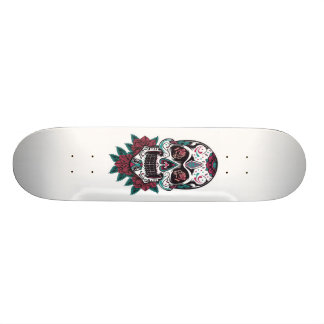 Shape com caveira mexicana skateboard bräda 21,5 cm