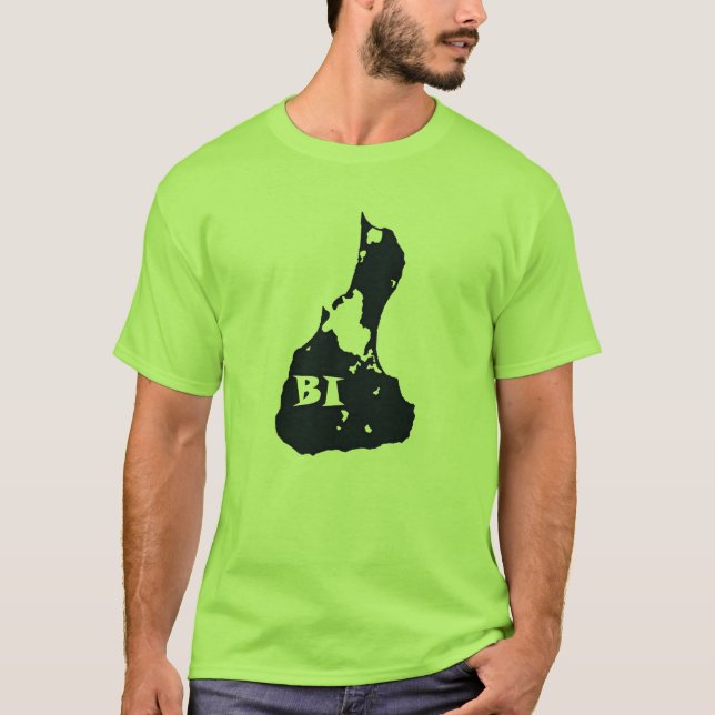 Shape för ö för kvarteröBI T-shirt (Framsida)