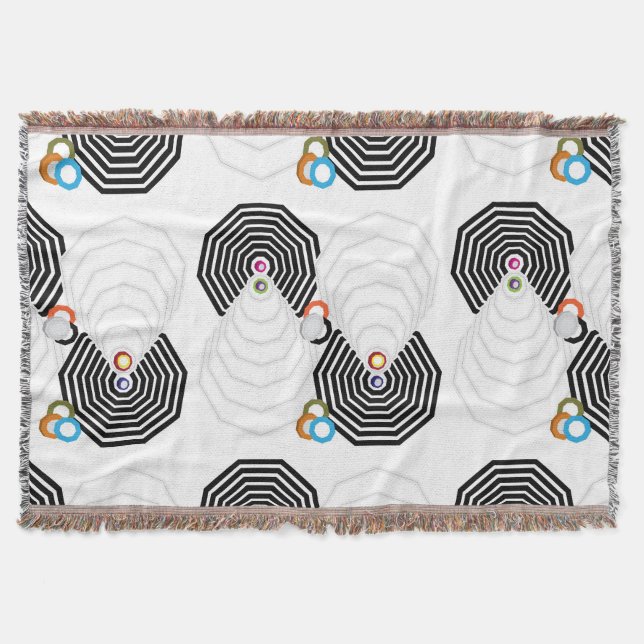 Shapes and Colors Bath Towel Set Filt (Framsidan)