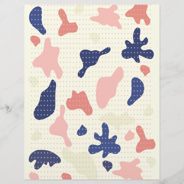 Shapes prickade rutnätspapper (Framsida)