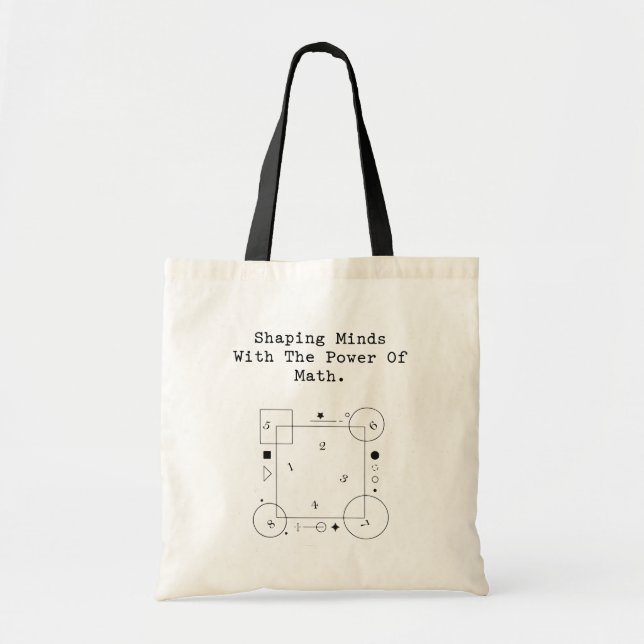 Shaping Minds Math Power | Inspirerande utbildning Tygkasse (Framsidan)