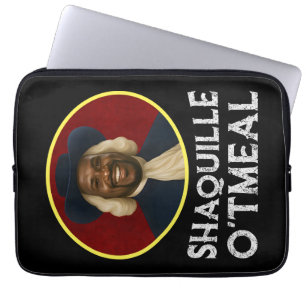 Shaquille Oatfood Funny Meme Laptop Fodral