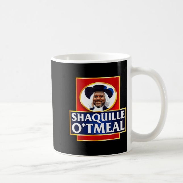 Shaquille Oatmeal Funny Meme  Kaffemugg (Höger)