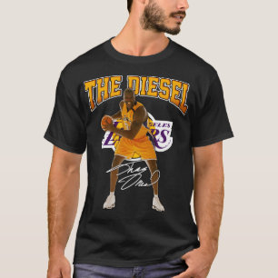 Shaquille O'Neal Basket Los Angeles Legend Signatu T Shirt