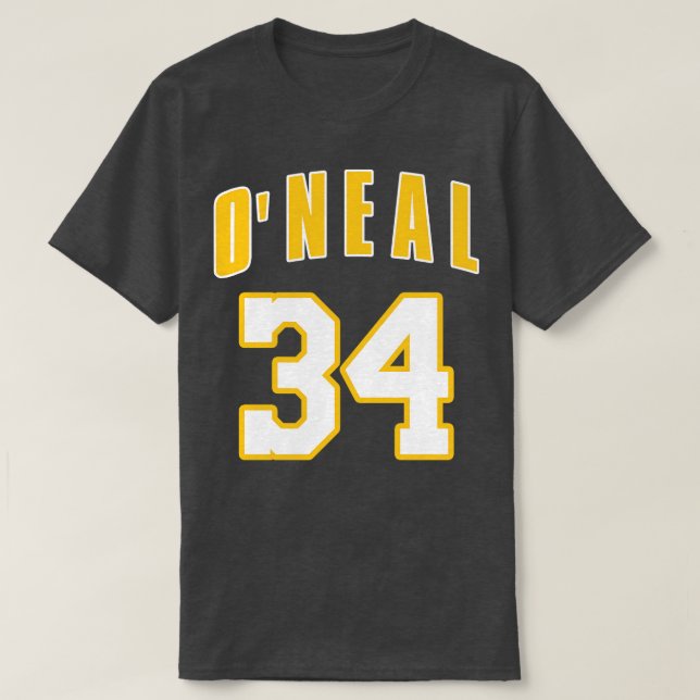 Shaquille ONeal Jersey T Shirt (Design framsida)