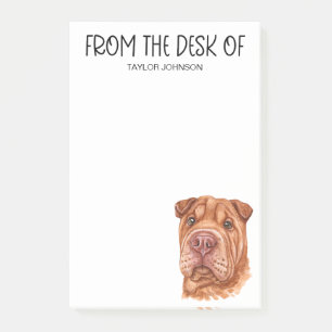 Shar Pei-älskare Post-it Block