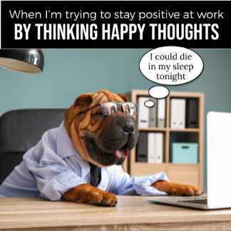 Shar Pei försöker behålla sin position på arbetet T Shirt
