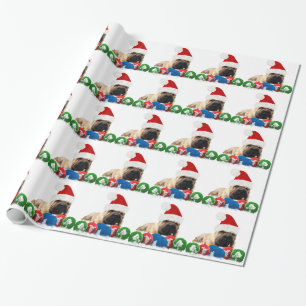 Shar Pei glansigt slående in papper, 30" x 6', Presentpapper