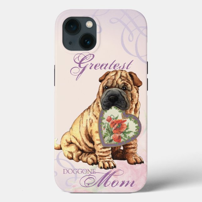 Shar-Pei Heart Mamma (Baksida)