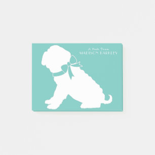 Shar Pei Hund Puppy Post-it Block
