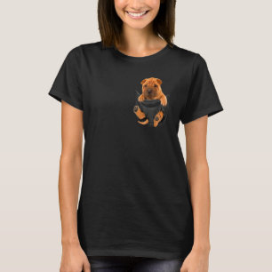 Shar Pei I Din Ficka För Shar Pei T Shirt