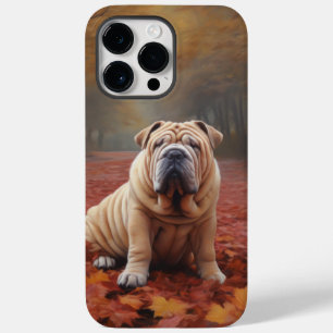 Shar Pei i Höst löv Fall Inspire