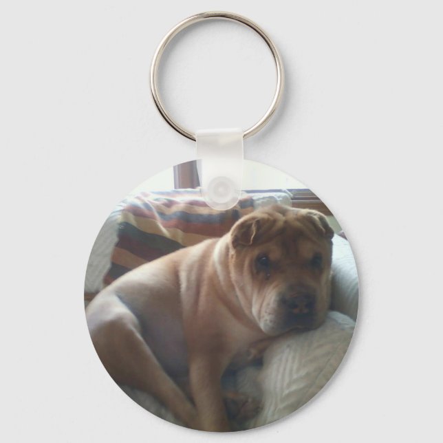 Shar-Pei Nyckelring (Framsida)