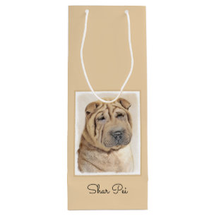 Shar Pei Painting - Cute Original Hund Art
