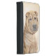 Shar Pei Painting - Cute Original Hund Art Plånboksfodral För Samsung Galaxy S5 (Höger)