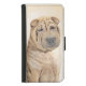 Shar Pei Painting - Cute Original Hund Art Plånboksfodral För Samsung Galaxy S5 (Framsidan)
