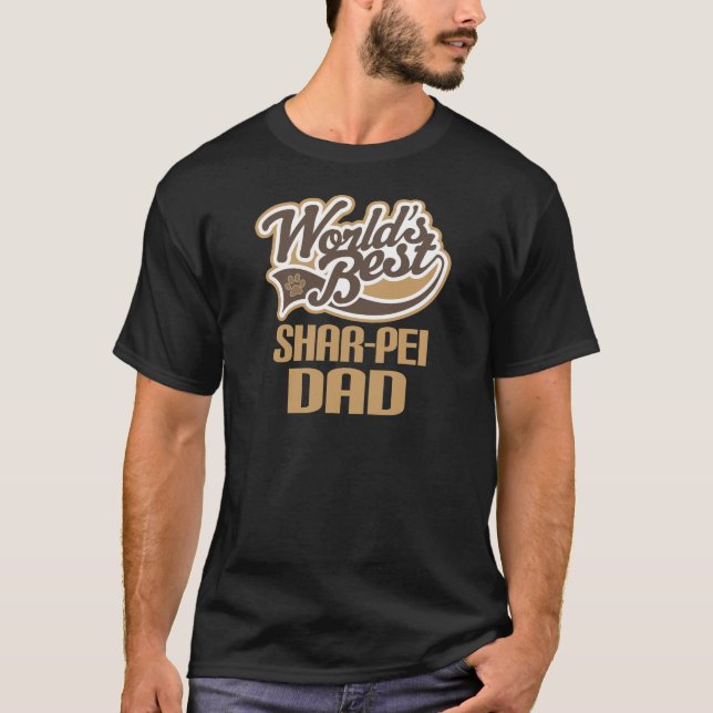 Shar-Pei pappa (bäst världar) T-shirt (Framsida)