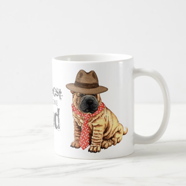 Shar-Pei Pappa Kaffemugg (Höger)
