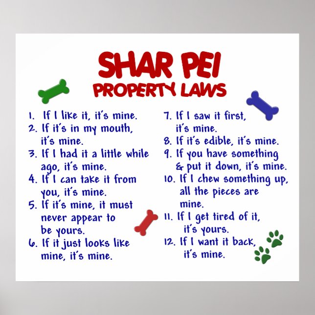 SHAR PEI PL2 POSTER (Framsidan)