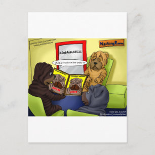 Shar-Pei plastikkirurgi roliga t-shirts muggar & p Vykort
