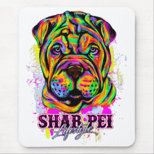 Shar Pei Puppy-Hund livsstil Musmatta