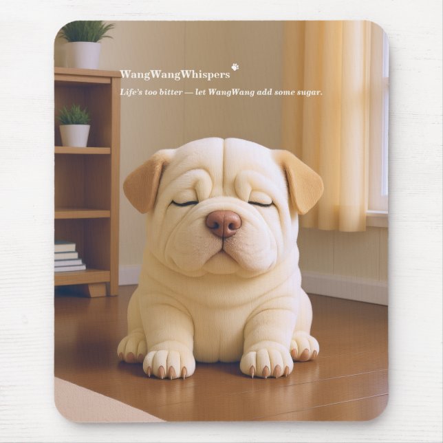 Shar Pei Puppy - Soft Serenity by WangWang Musmatta (Framsidan)