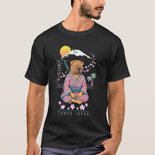 Shar-Pei T Shirt (Framsida)