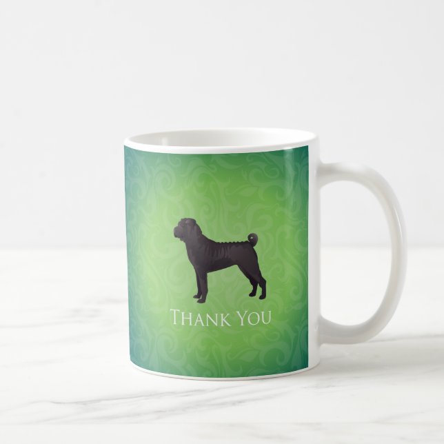 Shar Pei Tack Design Kaffemugg (Höger)