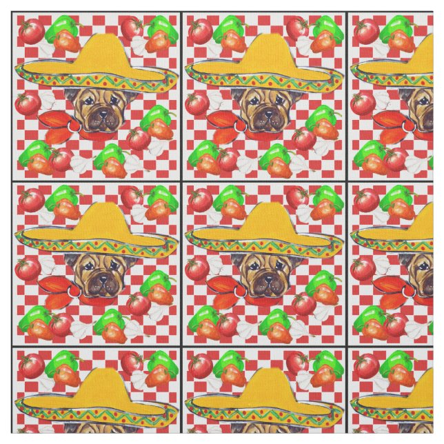 Shar-Pei Tyg (Provkarta)