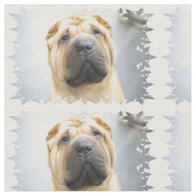 Shar Pei Tyg (Närbild)