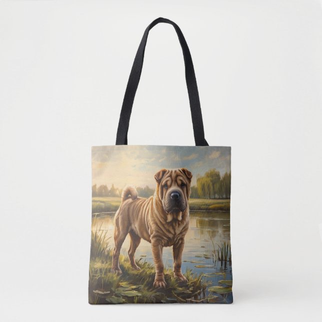Shar Pei Tygkasse (Framsida)