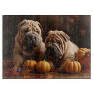 Shar Pei-valp Höstglädje Pumpkin