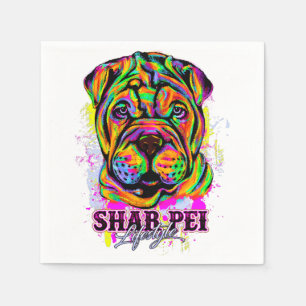 Shar Pei Valp Hund Livsstil Pappersservett