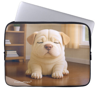Shar Pei-valp - Mjuk lugn av WangWang Laptop Fodral