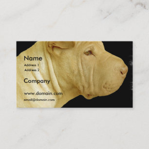 Shar Pei visitkort