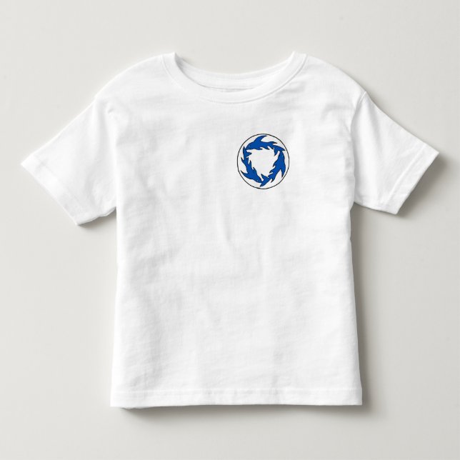 Sharc småbarn T Shirt (Framsida)