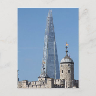 Shard och Torn i London Vykort