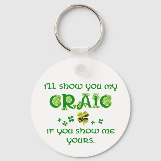 Share the Craic Nyckelring (Framsida)
