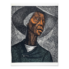 Sharecropper av Elizabeth Catlett Fototryck