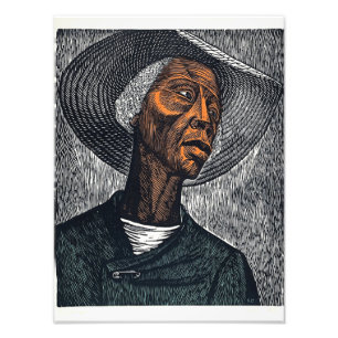 Sharecropper av Elizabeth Catlett Fototryck