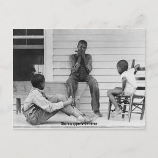 Sharecropper's Children, ca 1935 Vykort