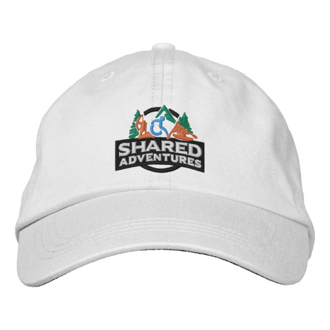 Shared Äventyr Logotyp Hat Broderad Keps (Framsida)