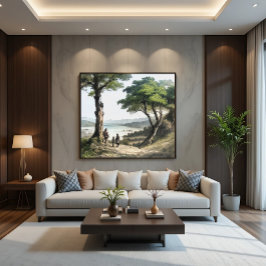 Shared Horizon Canvastryck