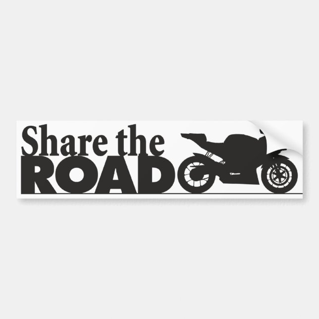 ShareTheRoad Bildekal (Framsidan)