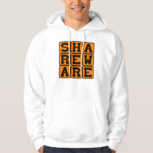 Shareware, programvara sweatshirt (Framsida)